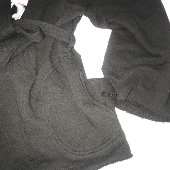 SPIRITUAL GANGSTER FLORAL EMBROIDERED WRAP KIMONO - Picture 11 of 16